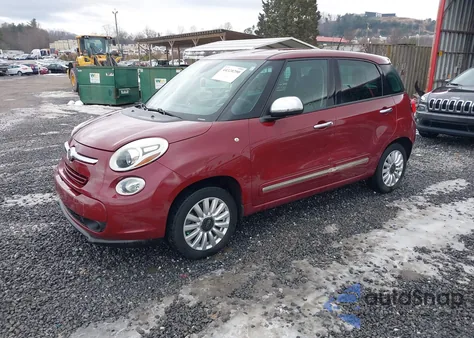 2015 Fiat 500L Lounge из США, поврежденный, VIN ZFBCFACH7FZ032258